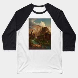 The Fountain of Vaucluse by Thomas Cole Baseball T-Shirt